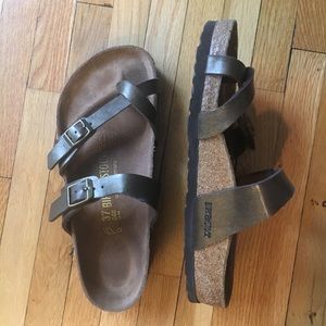 Birkenstock Mayari sandal gold size 37